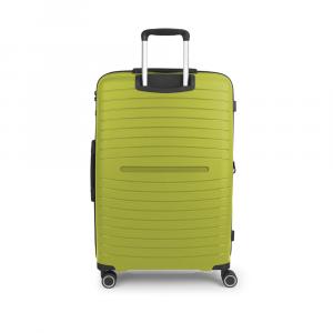 Kofer veliki  PROŠIRIVI 38x55x23/26 cm  Polypropilen 49x76x32/35 cm 107,5/117,6 l-4,7 kg Shinyuu zelena