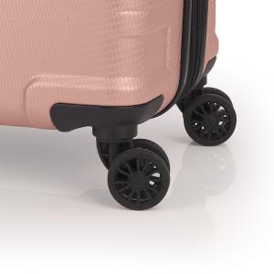 Kofer srednji PROŠIRIVI 46x65x27/30 cm  ABS 70,2/78l-3,8 kg Bari roze