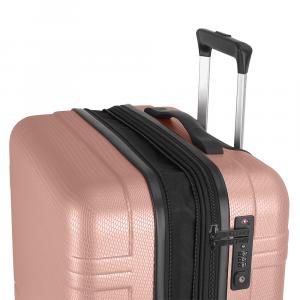 Kofer srednji PROŠIRIVI 46x65x27/30 cm  ABS 70,2/78l-3,8 kg Bari roze
