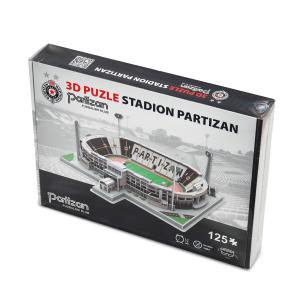 Puzzle 3D fudbalski stadion Partizan 
