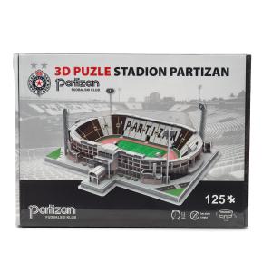 Puzzle 3D fudbalski stadion Partizan 