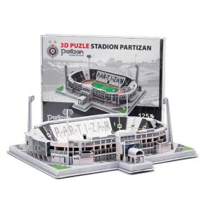 Puzzle 3D fudbalski stadion Partizan 