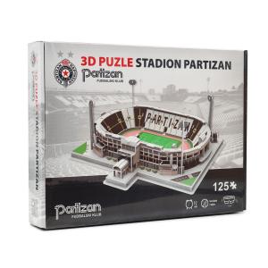 Puzzle 3D fudbalski stadion Partizan 