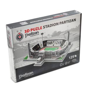 Puzzle 3D fudbalski stadion Partizan 