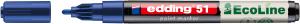 Paint marker E-51 Ecoline 1-2mm, na vodenoj bazi Edding plava