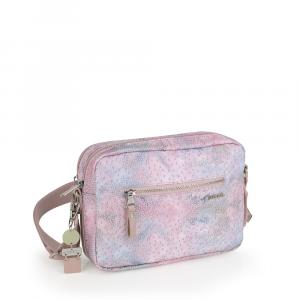 Torba na rame ženska 24x18x7 cm Nabila roze