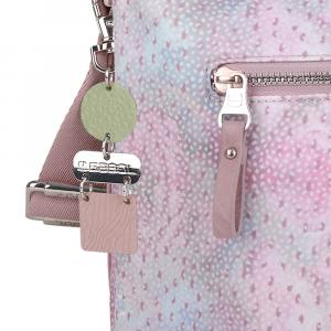 Torba na rame ženska 32x22x8 cm Nabila roze