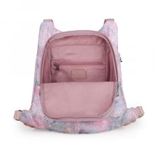 Torba na rame / ranac ženski 30x37x12 cm Nabila roze
