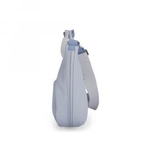 Torba na rame ženska 31x22x7/11 cm Vega plava