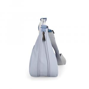 Torba na rame ženska 31x22x7/11 cm Vega plava