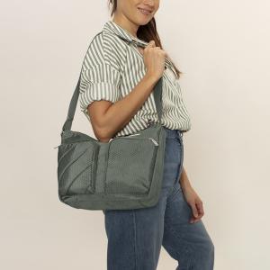 Torba na rame ženska 33x23x10 cm Aitana zelena