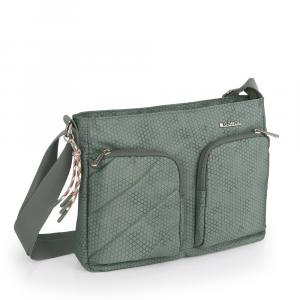 Torba na rame ženska 30x23x8 cm Aitana zelena
