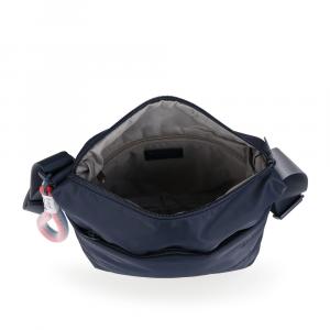 Torba na rame ženska 30x20x9 cm Denise plava