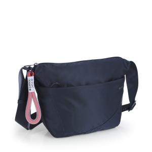 Torba na rame ženska 30x20x9 cm Denise plava