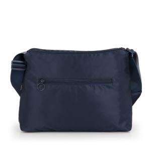 Torba na rame ženska 35x25x9cm Denise plava