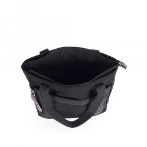 Torba na rame ženska 36x37x13 cm Aroa crna