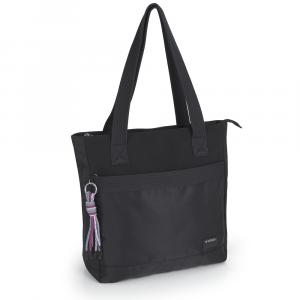 Torba na rame ženska 36x37x13 cm Aroa crna