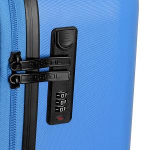 Kofer XS kabinski (za low cost letove) 30x42x20 cm  ABS 22,8l-2,4 kg Future Plus svetlo plava