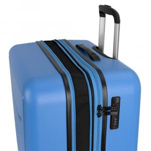 Kofer srednji PROŠIRIVI 47x66x27/30 cm  ABS 70,3/78l-3,9 kg Future Plus svetlo plava