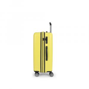 Kofer srednji PROŠIRIVI 47x66x27/30 cm  ABS 70,3/78l-3,9 kg Future Plus žuta