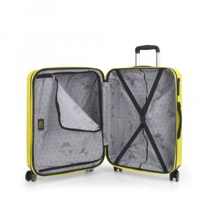 Kofer srednji PROŠIRIVI 47x66x27/30 cm  ABS 70,3/78l-3,9 kg Future Plus žuta