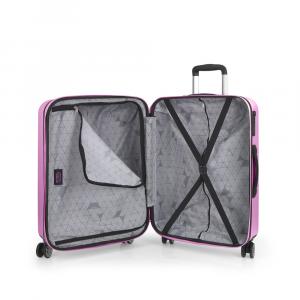 Kofer srednji PROŠIRIVI 47x66x27/30 cm  ABS 70,3/78l-3,9 kg Future Plus roze