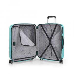 Kofer srednji PROŠIRIVI 47x66x27/30 cm  ABS 70,3/78l-3,9 kg Future Plus tirkiz