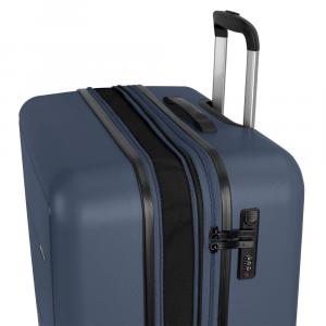 Kofer veliki PROŠIRIVI 54x76x30/33 cm  ABS 105,5/116,1l-4,7 kg Future Plus tamno plava