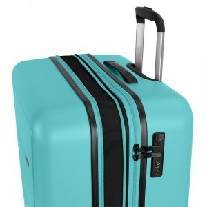 Kofer veliki PROŠIRIVI 54x76x30/33 cm  ABS 105,5/116,1l-4,7 kg Future Plus tirkiz