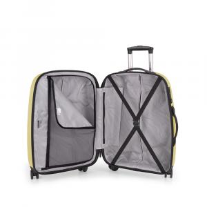 Kofer srednji PROŠIRIVI 48x67x27/30,5 cm  ABS 70/79l-3,8 kg Paradise XP pastelno žuta