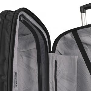 Kofer veliki PROŠIRIVI 54x77x29/32,5 cm  ABS 100/112l-4,6 kg Paradise XP crna