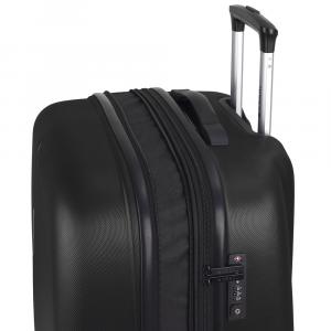 Kofer veliki PROŠIRIVI 54x77x29/32,5 cm  ABS 100/112l-4,6 kg Paradise XP crna