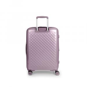 Kofer srednji PROŠIRIVI 44x64,5x28/31cm Polypropilen 72,5/80,2 l-3,3 kg Queens metalik ljubičasta