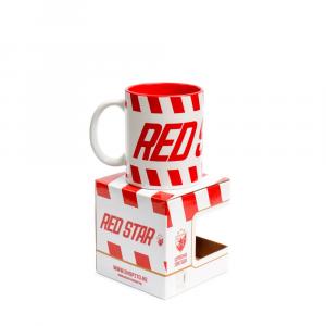 ŠOLJA FK CRVENA ZVEZDA 2 natpis koso 