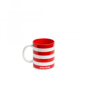 ŠOLJA FK CRVENA ZVEZDA 3 logo iza pruge 