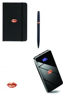 Gift set  USNE  rokovnik + olovka + power bank 