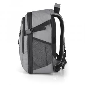 Ranac putni za low cost sa 2 odeljka 25x40x20/23 cm 20/23l - 0,62kg Canada siva