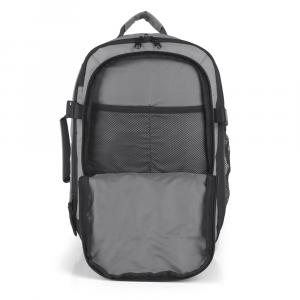 Ranac putni za low cost sa 2 odeljka 25x40x20/23 cm 20/23l - 0,62kg Canada siva