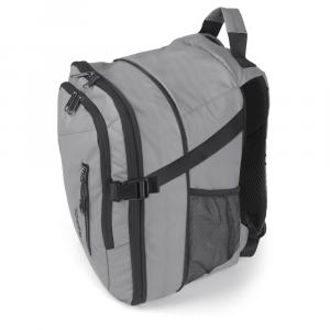 Ranac putni za low cost sa 2 odeljka 25x40x20/23 cm 20/23l - 0,62kg Canada siva