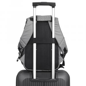 Ranac putni za low cost sa 2 odeljka 25x40x20/23 cm 20/23l - 0,62kg Canada siva