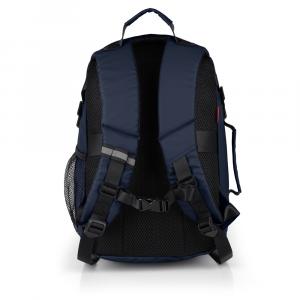 Ranac putni za low cost sa 2 odeljka 25x40x20/23 cm 20/23l - 0,62kg Canada tamno plava