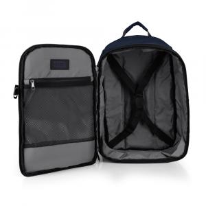 Ranac putni za low cost sa 2 odeljka 25x40x20/23 cm 20/23l - 0,62kg Canada tamno plava