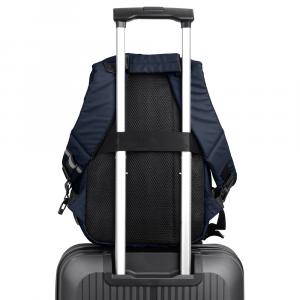 Ranac putni za low cost sa 2 odeljka 25x40x20/23 cm 20/23l - 0,62kg Canada tamno plava