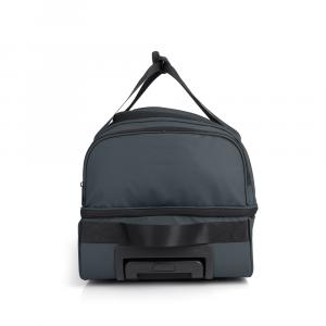 Torba putna sa točkićima 2 odeljka 55x32x29 cm  51l/2,2 kg Canada tamno zelena