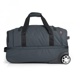 Torba putna sa točkićima 2 odeljka 55x32x29 cm  51l/2,2 kg Canada tamno zelena