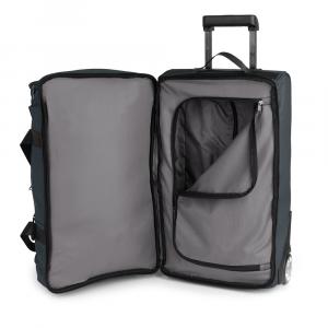 Torba putna sa točkićima 2 odeljka 55x32x29 cm  51l/2,2 kg Canada tamno zelena