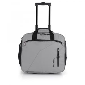Torba sa točkićima pilot Canada 15,6" 40x36x19 cm 22l-1,85kg Gabol siva