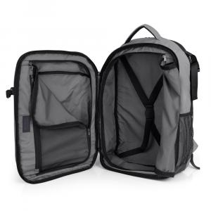 Ranac sa 2 odeljka 35x55x18,5/23 cm 38,5/44l, 1kg Canada siva