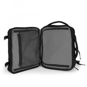 Ranac putni za low cost sa 3 odeljka 30x40x20/24 cm 24/28,8l - 1kg Canada crna