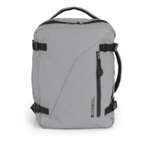 Ranac putni za low cost sa 3 odeljka 30x40x20/24 cm 24/28,8l - 1kg Canada Gabol siva
